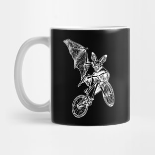 SEEMBO Bat Cycling Bicycle Cyclist Bicycling Bike Fun Biker Mug